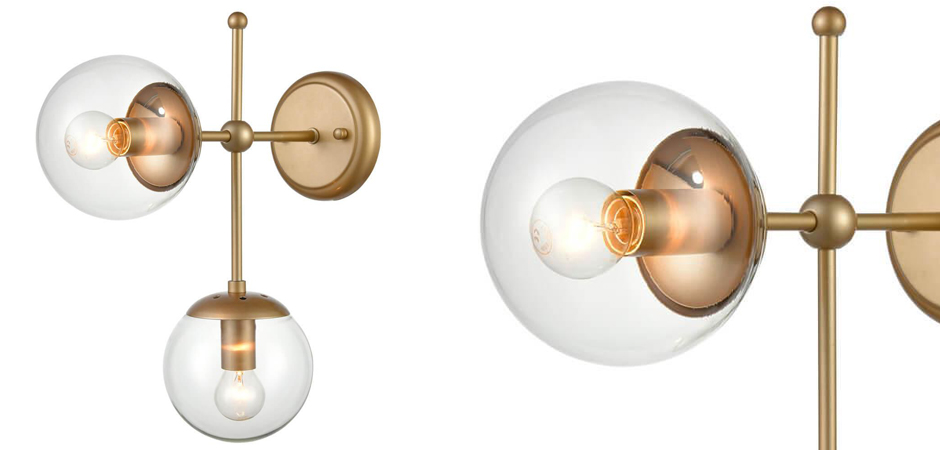 Бра Gold Balls Bra 2 Бра Gold Balls Bra 2 - Loft-Concept в Орле