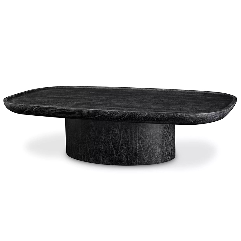Кофейный стол Eichholtz Coffee Table Rouault Черный Кофейный стол Eichholtz Coffee Table Rouault Черный в Орле | Loft Concept