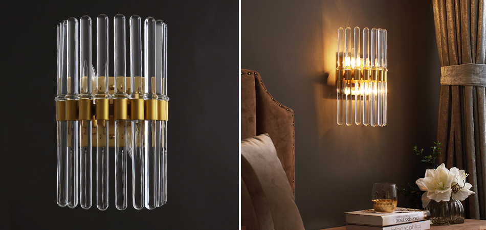 Бра Glass Tubes Sconces Бра Glass Tubes Sconces - Loft-Concept в Орле