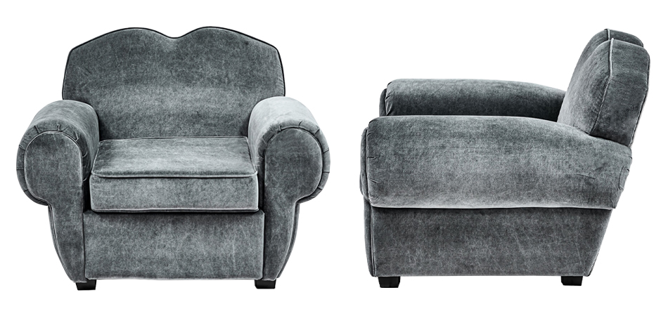 Кресло Braganza Chair Gray Кресло Braganza Chair Gray - Loft-Concept в Орле