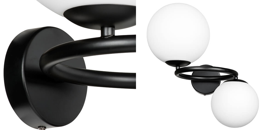 Бра Bubbles on Ring Sconces Black Бра Bubbles on Ring Sconces Black - Loft-Concept в Орле