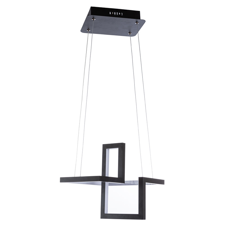 Люстра Esther Geometric Black Chandelier Черный Люстра Esther Geometric Black Chandelier Черный в Орле | Loft Concept