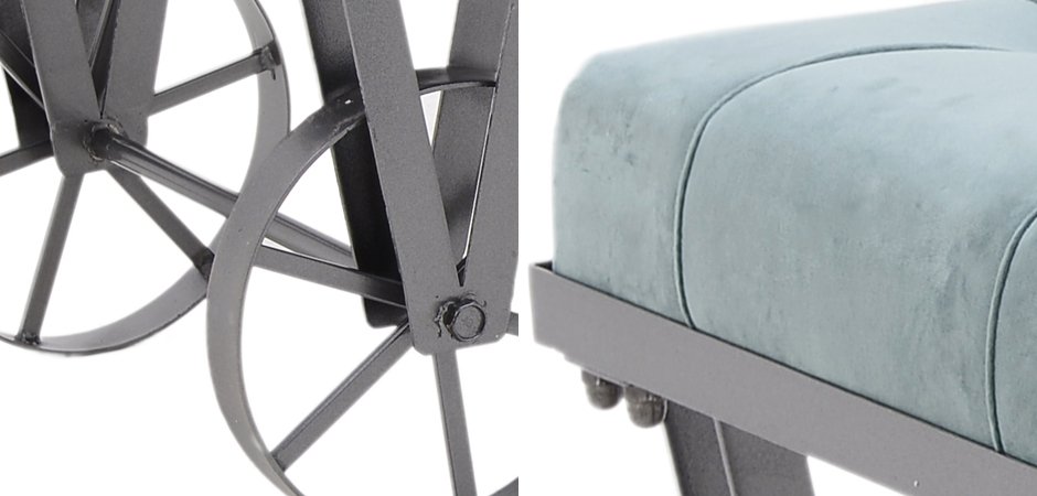 Банкетка Bench Seat Loft blue Банкетка Bench Seat Loft blue - Loft-Concept в Орле