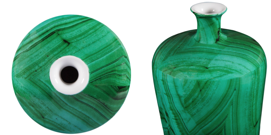 Ваза Malachite Vase flask Ваза Malachite Vase flask - Loft-Concept в Орле