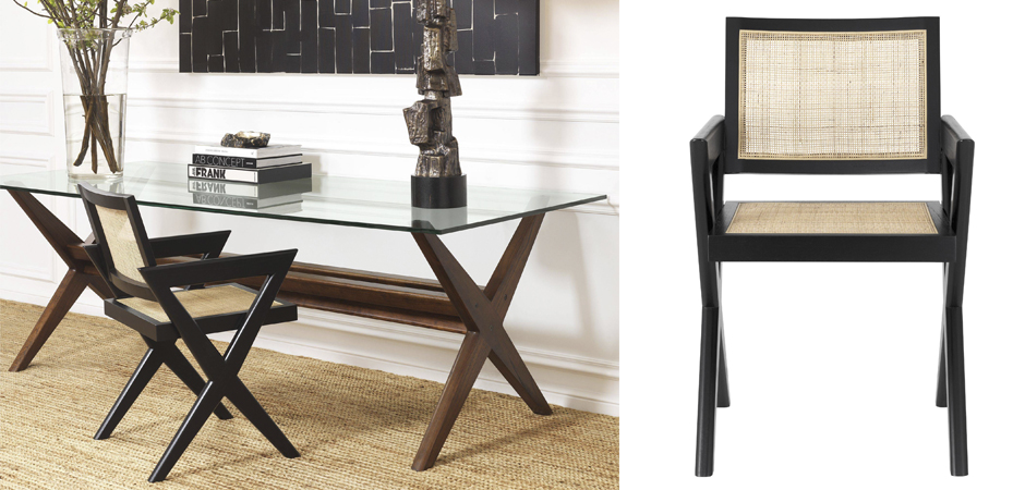 Стул Eichholtz Dining Chair Augustin black Стул Eichholtz Dining Chair Augustin black - Loft-Concept в Орле