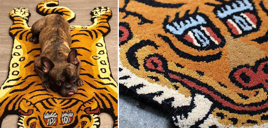 Ковер Тибетский тигр Tibetan Tiger Rug - фото №2