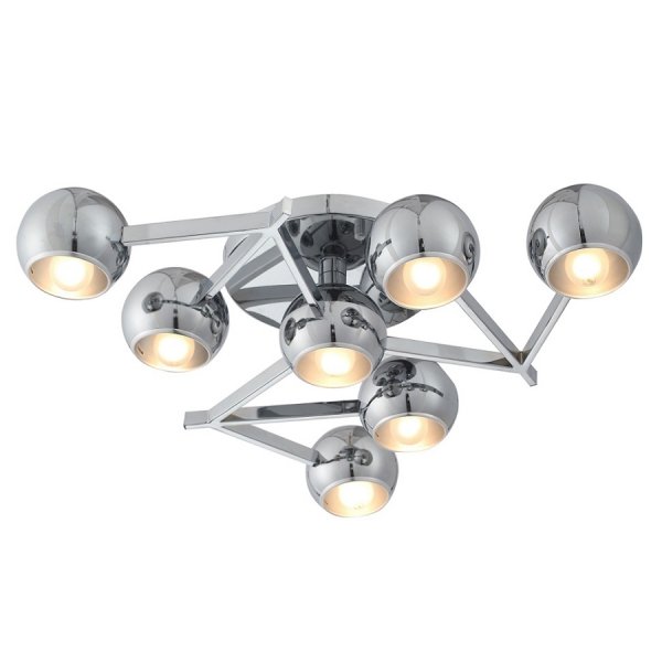 Потолочная люстра Galaxy Chandelier Chrome Хром Потолочная люстра Galaxy Chandelier Chrome Хром в Орле | Loft Concept