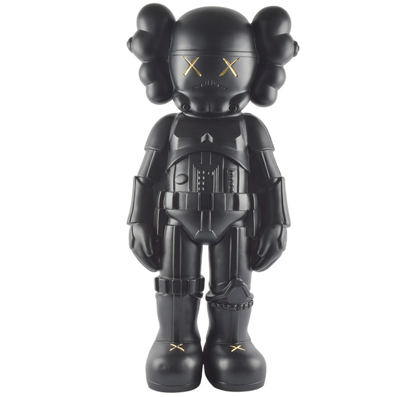 Статуэтка KAWS Black Soldier Gold X Черный Золотой Статуэтка KAWS Black Soldier Gold X Черный Золотой в Орле | Loft Concept