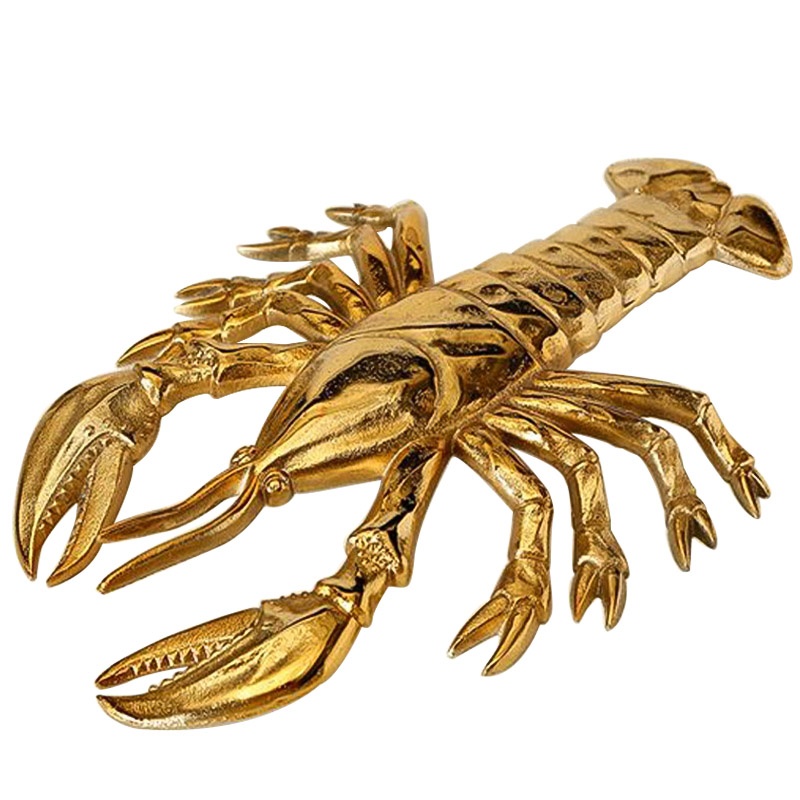 Статуэтка Golden Crayfish Золотой Статуэтка Golden Crayfish Золотой в Орле | Loft Concept