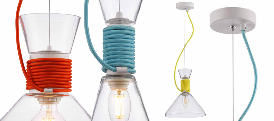 Подвесной Светильник Lamp With Multi-Colored Ropes Подвесной Светильник Lamp With Multi-Colored Ropes - Loft-Concept в Орле