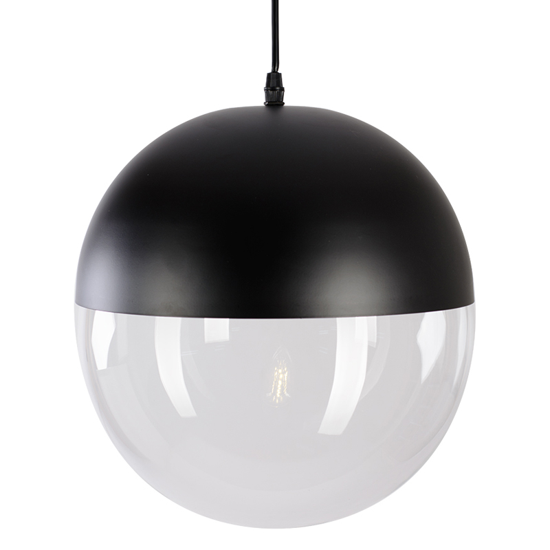 Подвесной светильник pendant lamp SPHERE 1 Черный Прозрачное Стекло Подвесной светильник pendant lamp SPHERE 1 Черный Прозрачное Стекло в Орле | Loft Concept