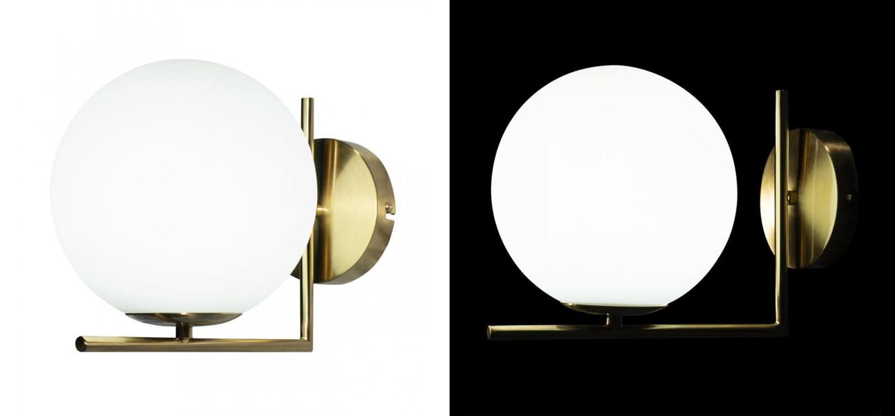 Бра Flos IC Lights Wall Gold - фото №1