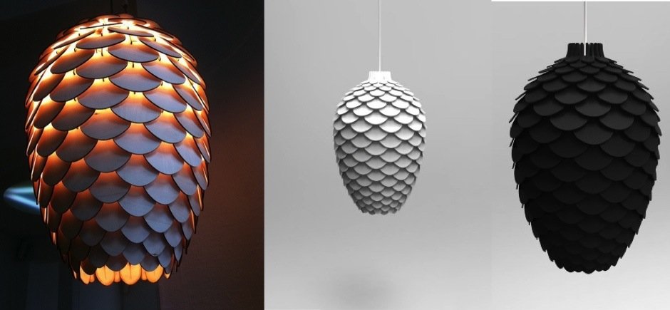 Люстра Pinecone Wooden King Люстра Pinecone Wooden King - Loft-Concept в Орле
