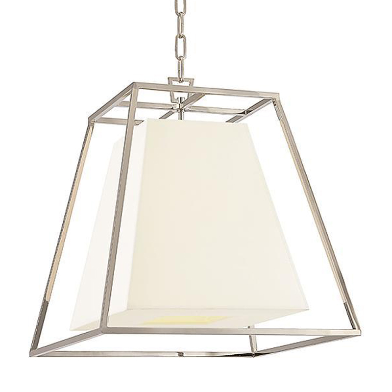 Люстра Geerte Chandelier nickel Никель Белый Люстра Geerte Chandelier nickel Никель Белый в Орле | Loft Concept