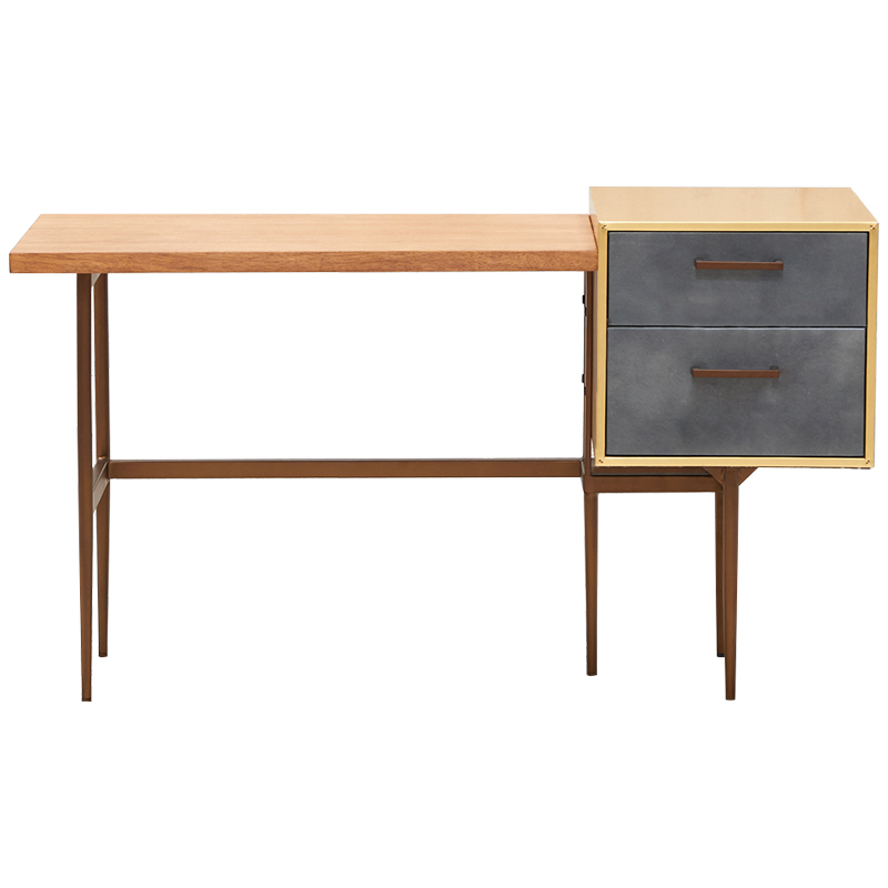 Рабочий стол Baxter Desk Древесина Серый Коричневый в Орле | Loft Concept 