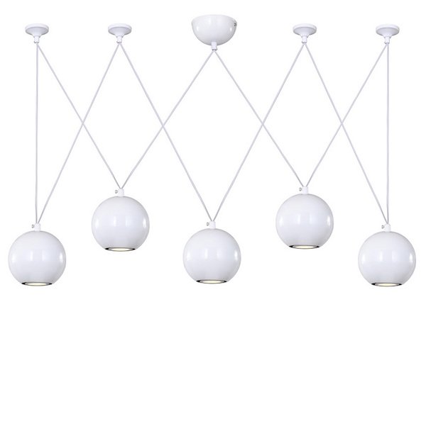 Подвесной светильник Multisphere Pendant White 5 Подвесной светильник Multisphere Pendant White 5 в Орле | Loft Concept