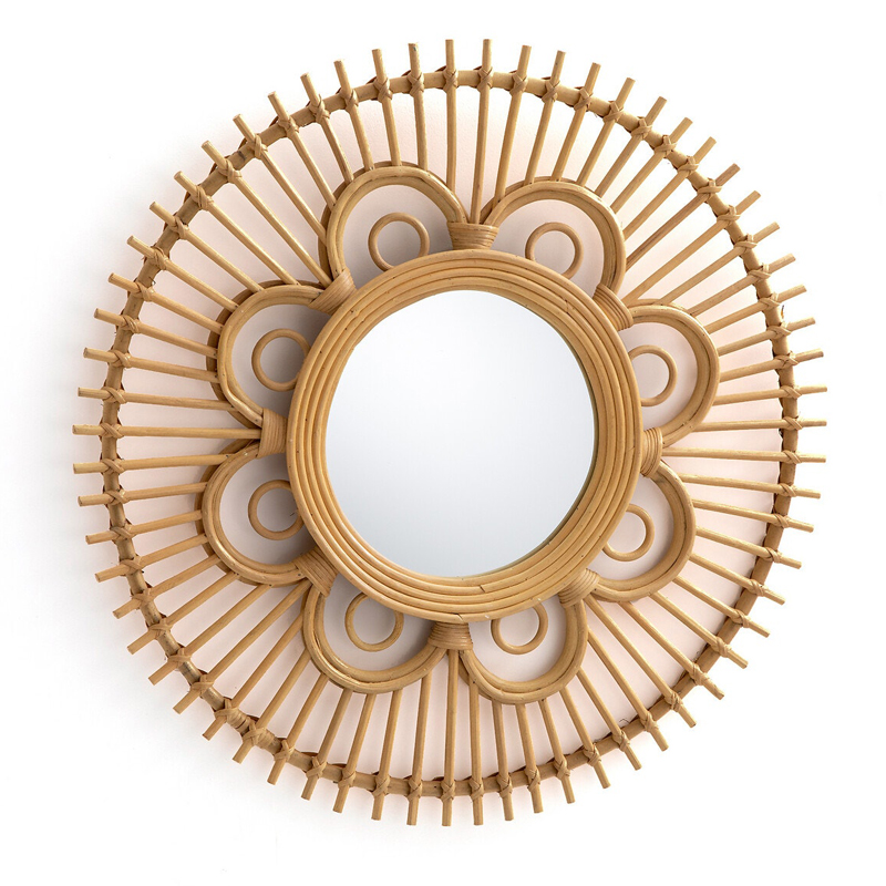 Зеркало Mirror Rattan Round D65 Зеркало Mirror Rattan Round D65 в Орле | Loft Concept