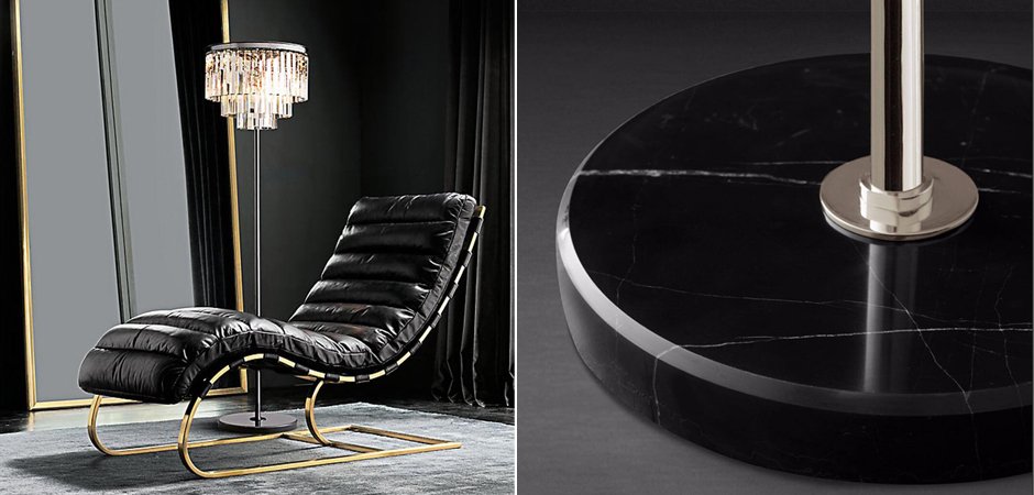 Торшер RH Odeon Floor Lamp Chrome Торшер RH Odeon Floor Lamp Chrome - Loft-Concept в Орле
