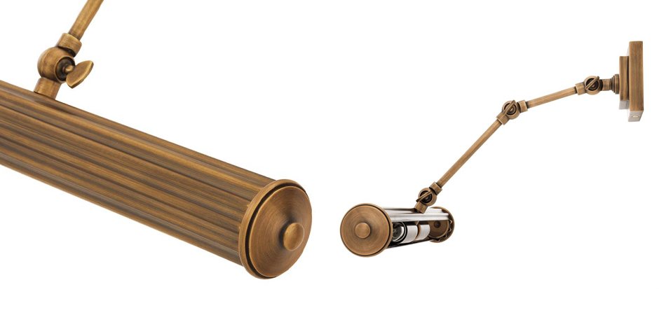 Бра Eichholtz Wall Lamp Luca L Brass Бра Eichholtz Wall Lamp Luca L Brass - Loft-Concept в Орле