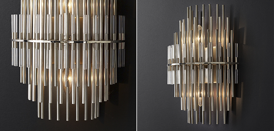 Бра Restoration Hardware Emile Sconce Chrome Бра Restoration Hardware Emile Sconce Chrome - Loft-Concept в Орле