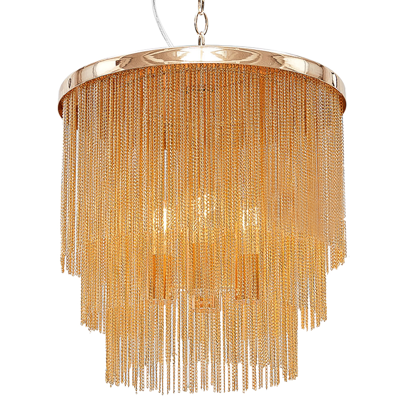 Люстра Atlantis Chain Cascade Bronze Chandelier Бронза Люстра Atlantis Chain Cascade Bronze Chandelier Бронза в Орле | Loft Concept