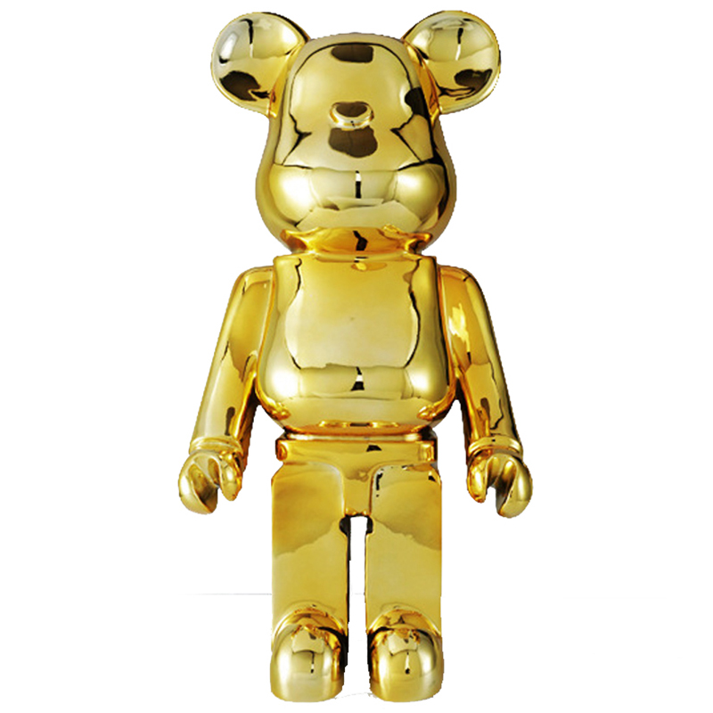 Статуэтка Bearbrick Gold Глянцевое золото Статуэтка Bearbrick Gold Глянцевое золото в Орле | Loft Concept