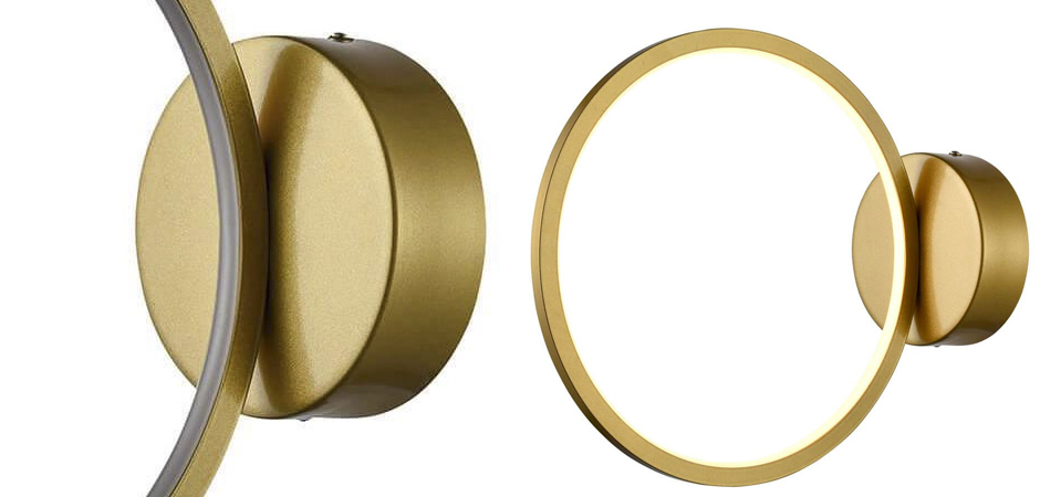 Бра Luminous Ring Gold Bra Бра Luminous Ring Gold Bra - Loft-Concept в Орле