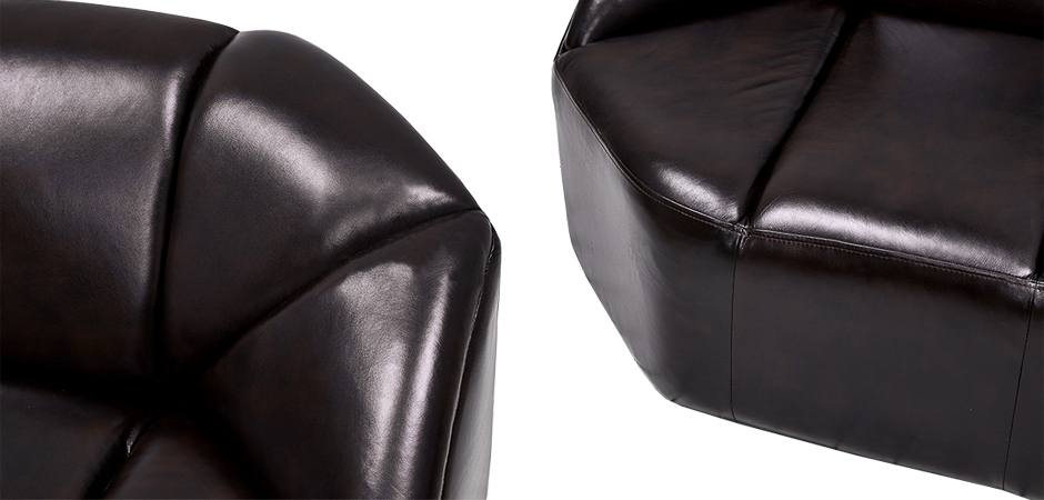 Диван Futurism Leather Sofa - фото №1