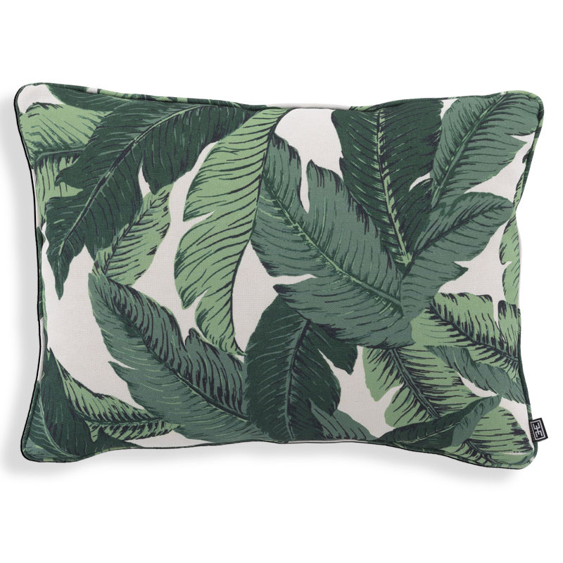 Подушка Eichholtz Pillow Mustique s Белый Зеленый Подушка Eichholtz Pillow Mustique s Белый Зеленый в Орле | Loft Concept