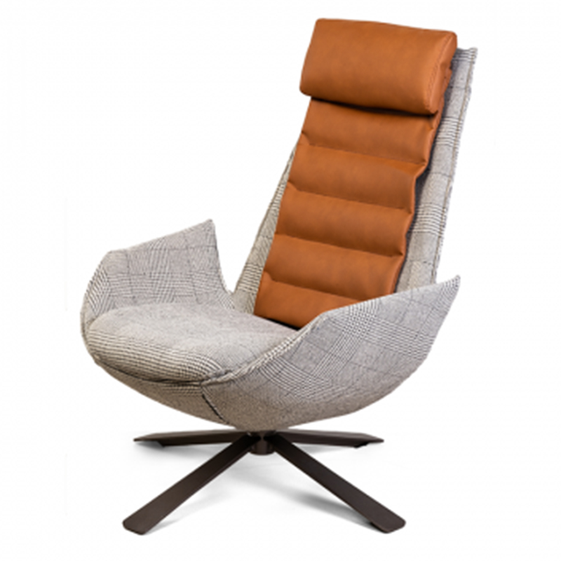 Кресло Karin Chair Светло-серый Оранжевый Кресло Karin Chair Светло-серый Оранжевый в Орле | Loft Concept
