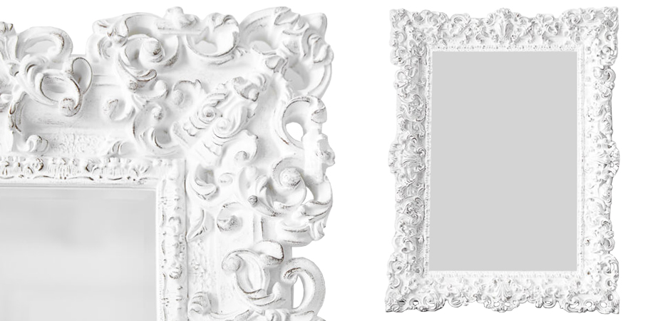 Зеркало Leeuw Mirror White Зеркало Leeuw Mirror White - Loft-Concept в Орле