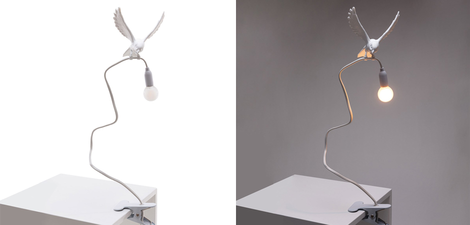 Настольная лампа Seletti Sparrow Landing Настольная лампа Seletti Sparrow Landing - Loft-Concept в Орле