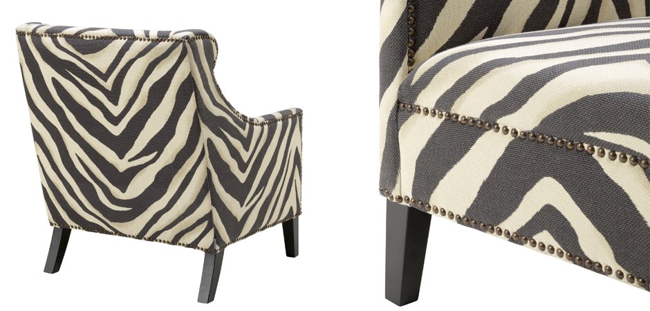 Кресло Chair Jenner Zebra Кресло Chair Jenner Zebra - Loft-Concept в Орле