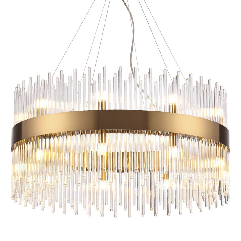 Люстра Nembus Lynn Chandelier Бронза Прозрачный Люстра Nembus Lynn Chandelier Бронза Прозрачный в Орле | Loft Concept