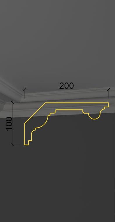 Гладкий карниз KT-20 Гладкий карниз KT-20 в Орле