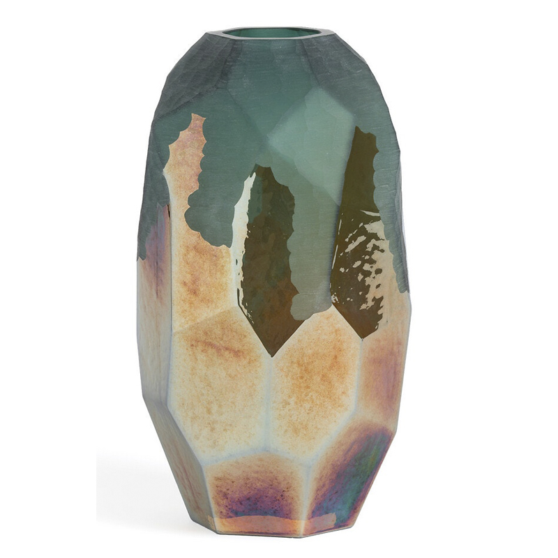 Ваза Giacomo Vase 35 Зеленый Золотой Ваза Giacomo Vase 35 Зеленый Золотой в Орле | Loft Concept