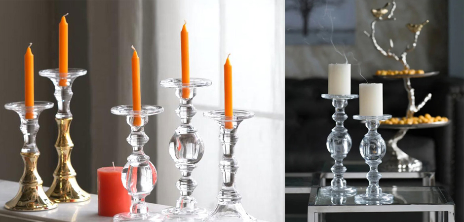 Подсвечник Glass Candlestick I Подсвечник Glass Candlestick I - Loft-Concept в Орле