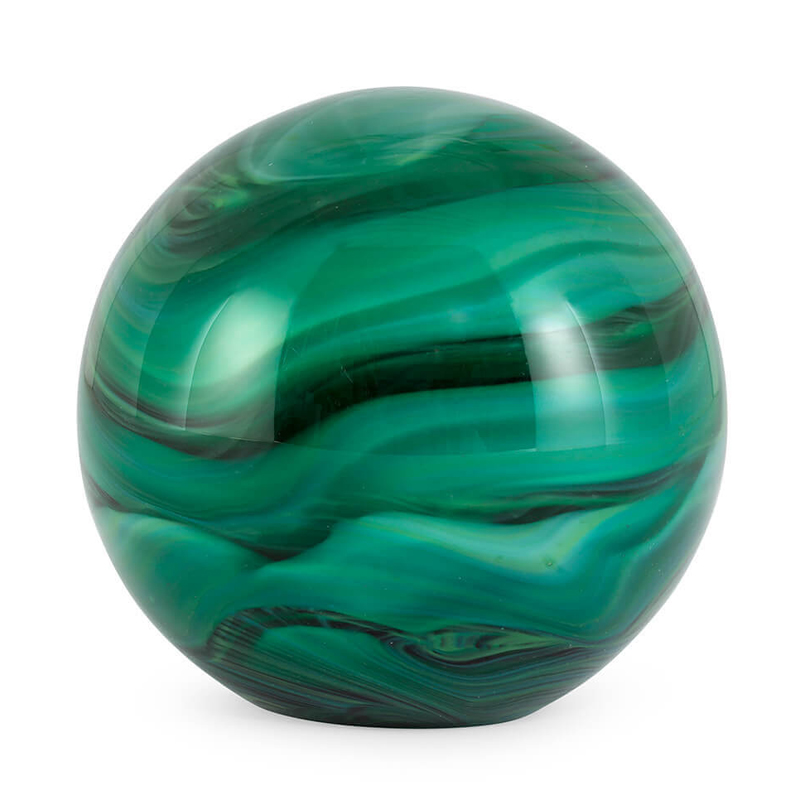 Статуэтка Ball Glass Malaki Изумрудный Статуэтка Ball Glass Malaki Изумрудный в Орле | Loft Concept