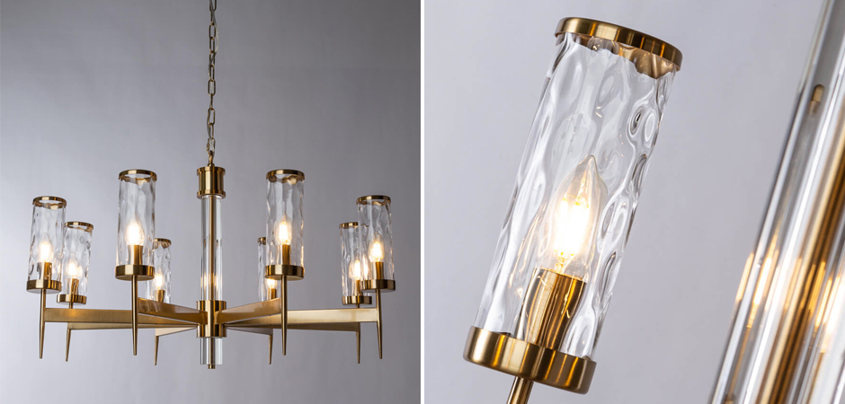 Люстра Brass Wheel в Американском стиле Люстра Brass Wheel в Американском стиле - Loft-Concept в Орле