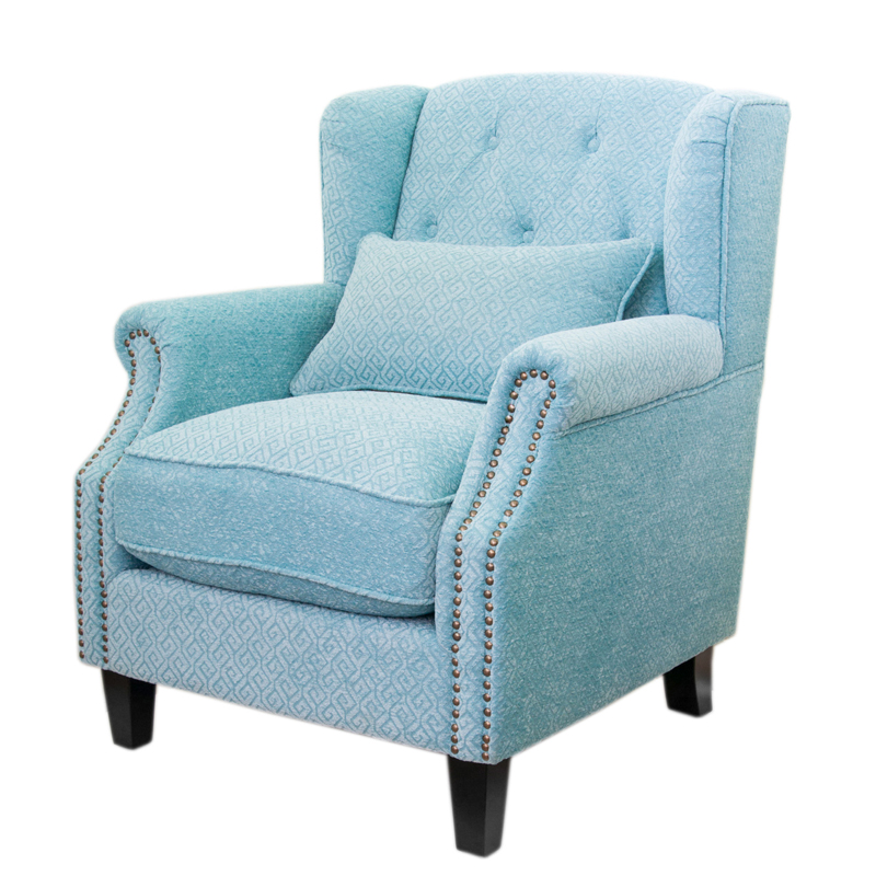 Кресло Edwige Armchair Velour Синий Кресло Edwige Armchair Velour Синий в Орле | Loft Concept