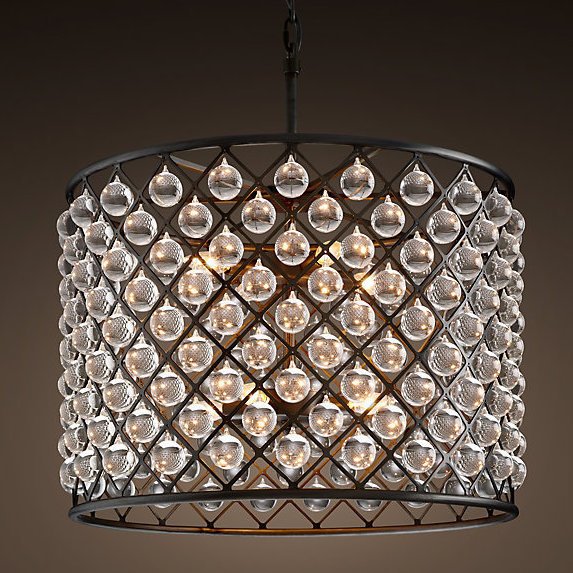Люстра RH SPENCER HOOP CHANDELIER 70 Черный в Орле | Loft Concept 