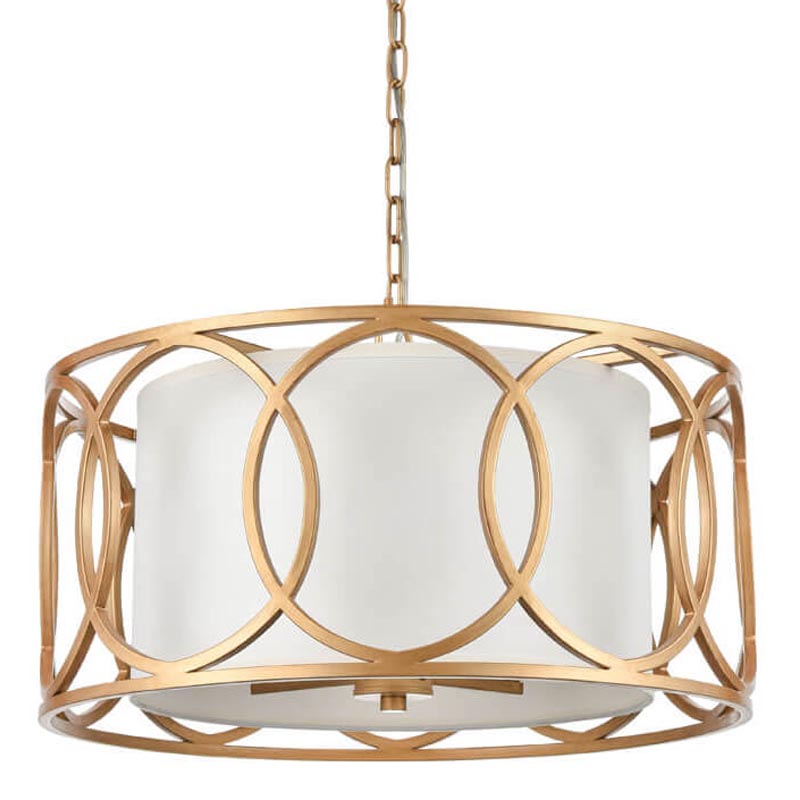 Люстра Anetoun Chandelier Золотой Белый в Орле | Loft Concept 