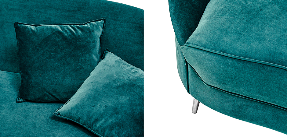 Диван Paulet Sofa Изумрудный велюр Диван Paulet Sofa Изумрудный велюр - Loft-Concept в Орле