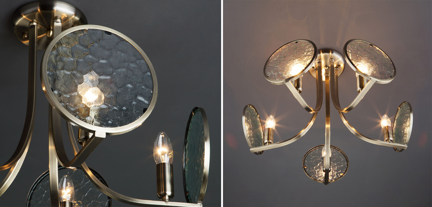 Потолочная люстра Moibeal Chandelier antique bronze - фото №1