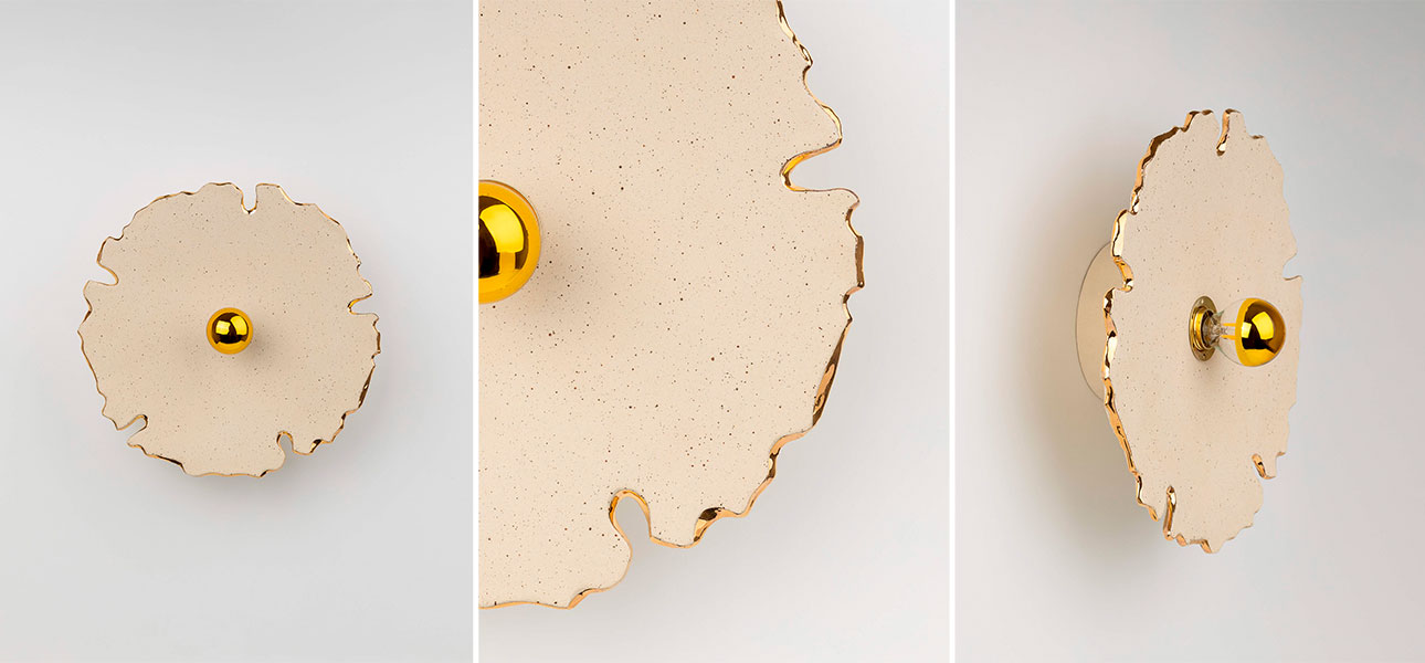 Бра FLOW gold / бра - фото