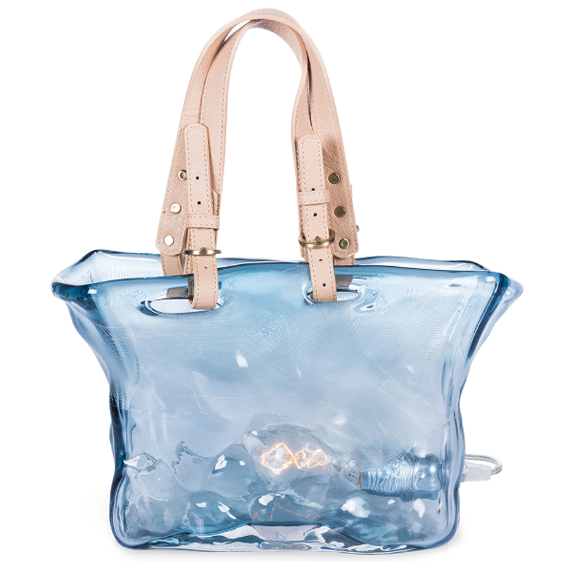 Настольная лампа Bag Lamp blue Голубой Настольная лампа Bag Lamp blue Голубой в Орле | Loft Concept