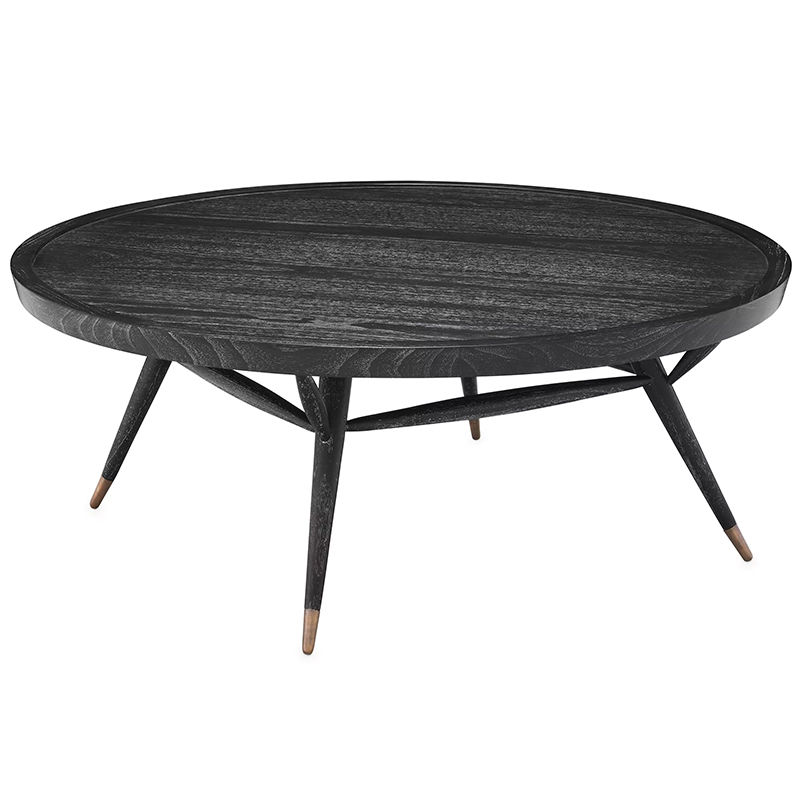 Кофейный стол Eichholtz Coffee Table Phoenix Черный Латунь Кофейный стол Eichholtz Coffee Table Phoenix Черный Латунь в Орле | Loft Concept