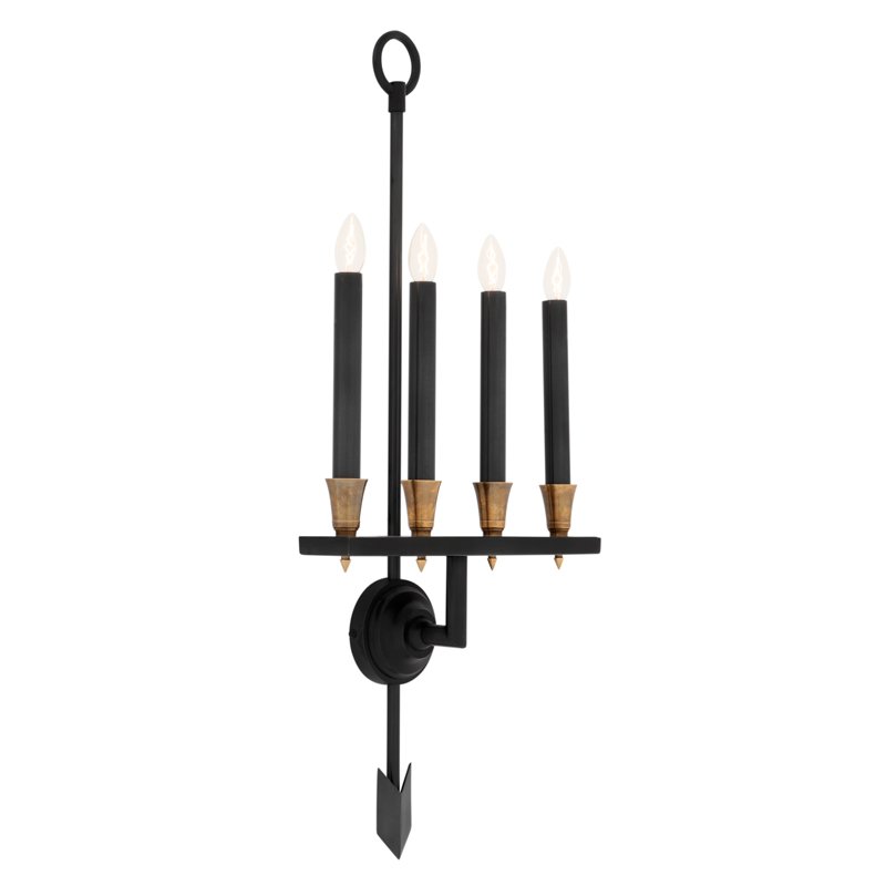 Бра Eichholtz Wall Lamp Gaillard Темная бронза Латунь Античная полированная Бра Eichholtz Wall Lamp Gaillard Темная бронза Латунь Античная полированная в Орле | Loft Concept