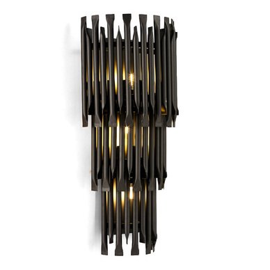 Бра MATHENY III WALL LAMP by DELIGHTFULL Black Черный матовый Бра MATHENY III WALL LAMP by DELIGHTFULL Black Черный матовый в Орле | Loft Concept