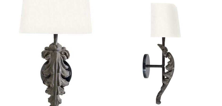 Бра Eichholtz Wall Lamp Beau Site Antique green+White Бра Eichholtz Wall Lamp Beau Site Antique green+White - Loft-Concept в Орле